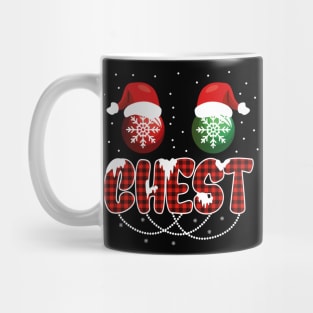 Funny Chest Nuts Couples Christmas Chestnuts Mug